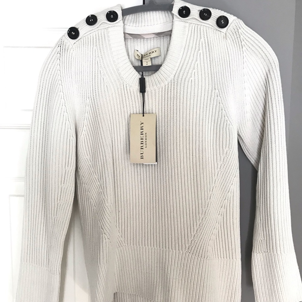 One of a kind sweaters from Burberry London.